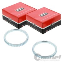 2X Mapco ABS-RINGE Vorne Hinten Passend FüR Vw Transporter Links+Rechts | 76842