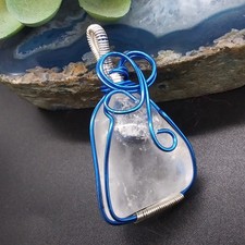 Beautiful Handmade Wire Wrapped Gemstone Pendant