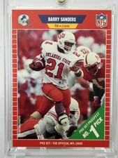 1989 Pro Set - Barry Sanders #494 (RC)