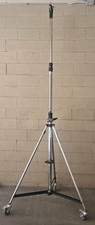 Kupo 12.5' 3-Section Steel Wind-Up Stand with Auto Self-Lock, on wheels