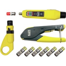 818 Coax Cable Tool Set: Fast Stripping, Reliable Crimping  Testing Solutions