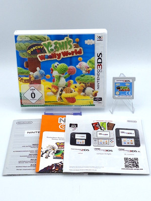 Poochy & Yoshi's Woolly World - Nintendo 3DS - CiB - PAL - Guter Zustand