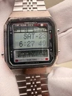 Seiko D409-5020 Memo-Channel Data Bank LCD Digital Watch — Vintage Japan