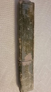  Straight Razor With Case -The American Products Co. Cincinnati, OH.  Vintage