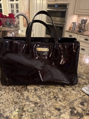 Louis Vuitton Monogram Vernis Wilshire PM Hand Bag Amarante/2BG5234