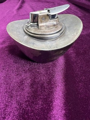 AS-IS For Parts Untested Vintage Metal Lighter Ronson Varaflame Dane Art Deco