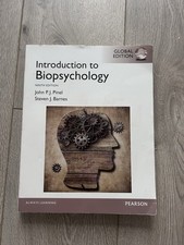 Introduction to Biopsychology, Global Edition by John P.J. Pinel (Paperback,...