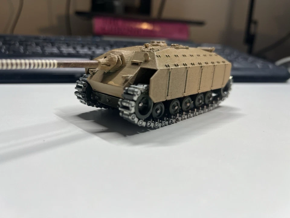 Tanque de caza Solido E25 Hetzer tanque tanque 1/50 Bolt Action desarrollo Gaso.line Foto 4 de 4