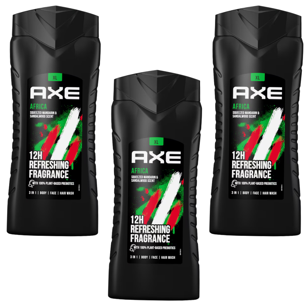 AXE Africa Squeezed Mandarin & Sandalwood Scent Body Wash | 400ml