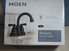 Moen Banbury WS84913BRB Widespread Bathroom Faucet- Mediterranean Bronze
