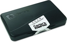 Avery Carter's Foam Stamp Pad, 2.75 x 4.25 Inch, Black, 1 Pad 21381
