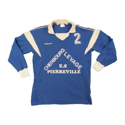 Maillot de football rétro année 80 ES Pierreville - Photo 1/4