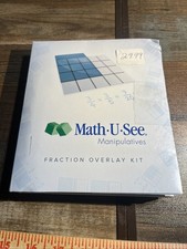 Math U See Manipulative; Fraction Overly Excellent condition