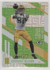 2017 Panini Unparalleled Lime Green Geronimo Allison #125 0e3