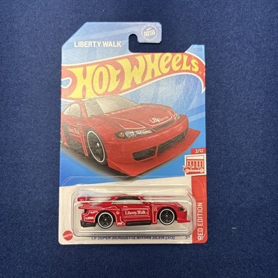 ホットウィール LB 日産シルビア(S15) レッドエディション ホットウィールS15シルビアLiberty Walkレッドエディション2台セット