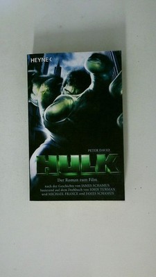 97496 Peter David HULK der Roman zum Film