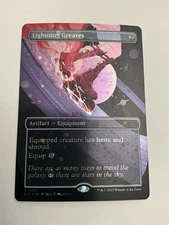 MTG Lightning Greaves (1493) *Galaxy Foil* Secret Lair: Through Wormhole MT/NM