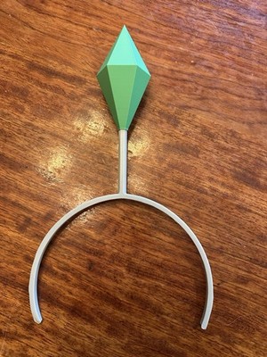 Plumbob-Style Headband | The Sims Inspired Diamond Cosplay Gamer Headpiece