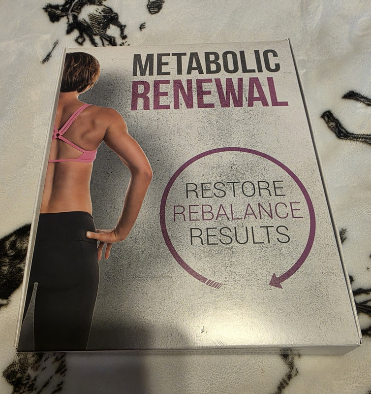 Metabolic Renewal 2-Disc DVD Workout Program Set w/ Guide Dr. Jade Teta 2021
