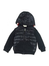 Moncler Boys Black Hooded Jacket 2