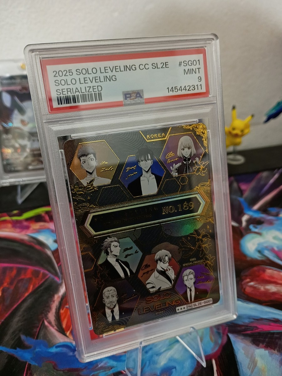 Solo Leveling PM SL2E-SG01 #189 Mapniverse V2 PSA Mint 9