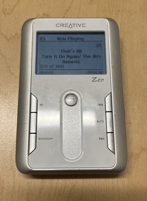 Creative Zen Touch DAP-HD0014 Digital MP3 Media Player Parts Non