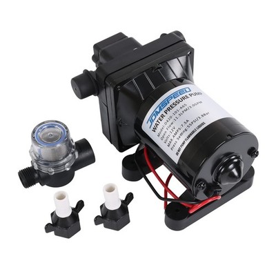 3.0 GPM 12V 55 PSI Revolution Water Pump Compatible with Camper, RV, Shower, ...