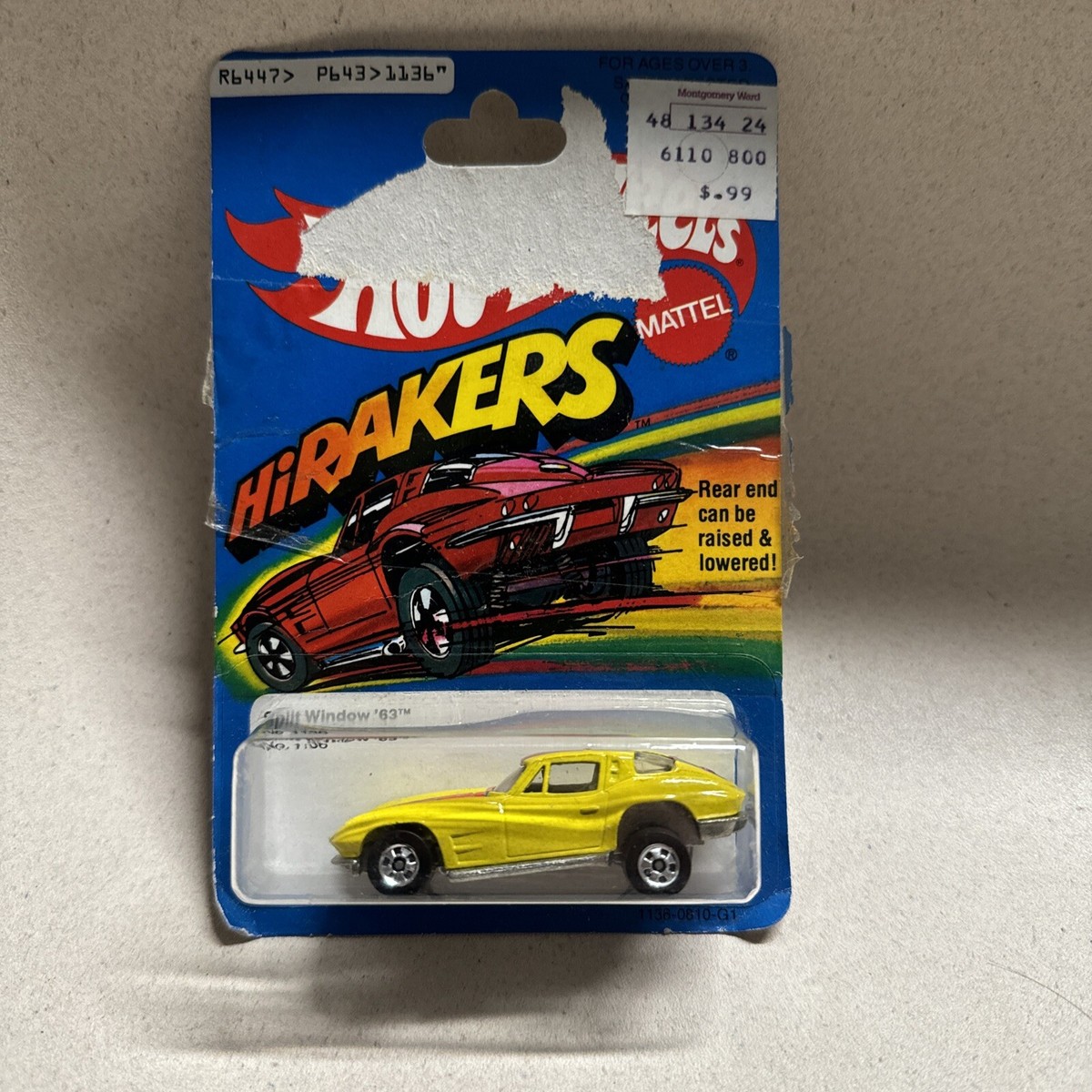 Mattel Hot Wheels 1979 #1136 SPLIT WINDOW '63 MALAYSIA Mint | eBay