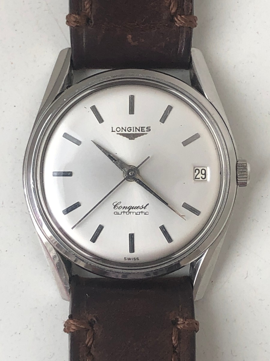 LONGINES CONQUEST von 1966 36mm Automatik MIT REVISION/SERVICE!!