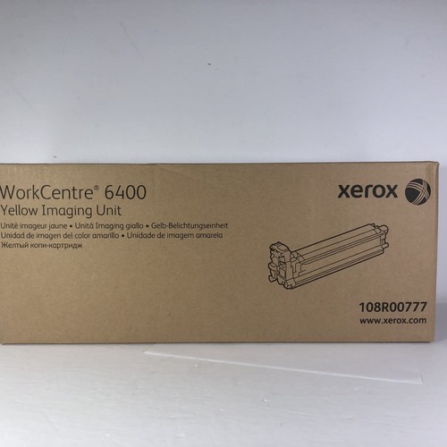 108R00777 Xerox WorkCentre 6400 Yellow Imaging Unit  - Picture 1 of 8