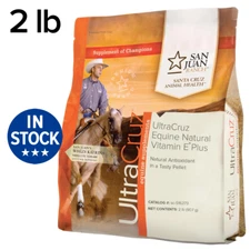 UltraCruz Equine Natural Vitamin E Supplement for Horses 2 lb Pellet (13 Day)