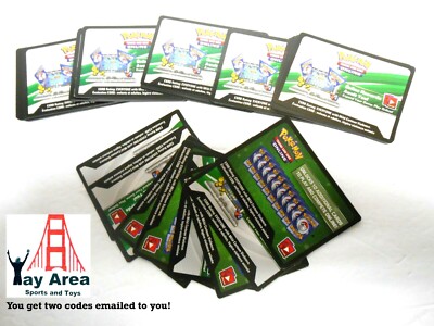 2x Pokemon TCG Online Codes - You get two unused codes email sent within 24hours