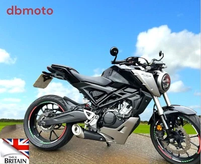 dbmoto Kit Plaque Arrière Plug & Play Pour Honda CB125R NEO 2018-2026 Noir - Photo 1/4