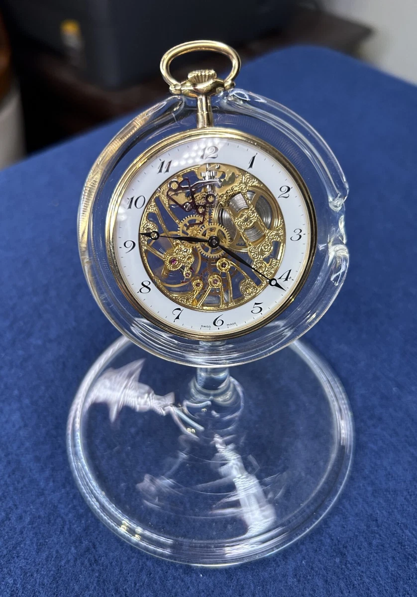 Chs Tissot & Fils Replica of 1853 Skeleton Pocket Watch, c. 1990, working