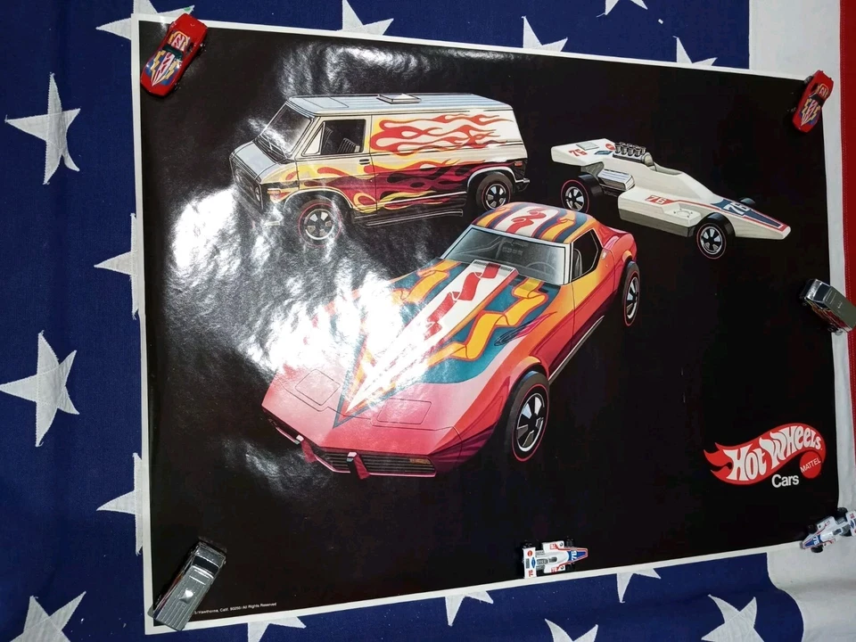 Póster Hot Wheels Redline 1975 Foto 3 de 4