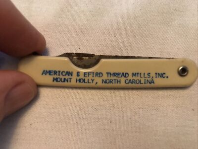 AMERICAN & EFIRD THREAD MILLS VINTAGE THREADER, MOUNT HOLLY, NORTH CAROLINA