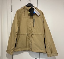 Bnwt Ilse Jacobsen Thermal Rain Jacket (tan - Size 38/uk12)