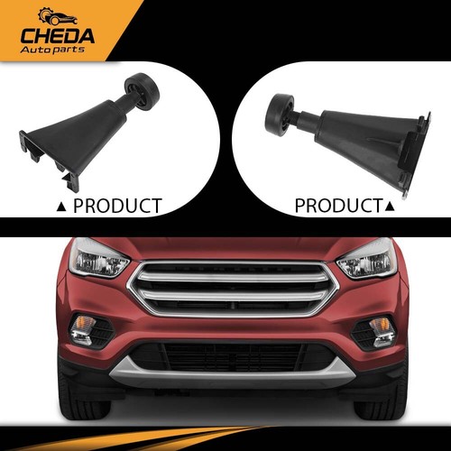 Hood Bump Bumper Stoper Buffer Black Left Or Right Fit For 2013-2019 Ford Escape - Picture 9 of 12