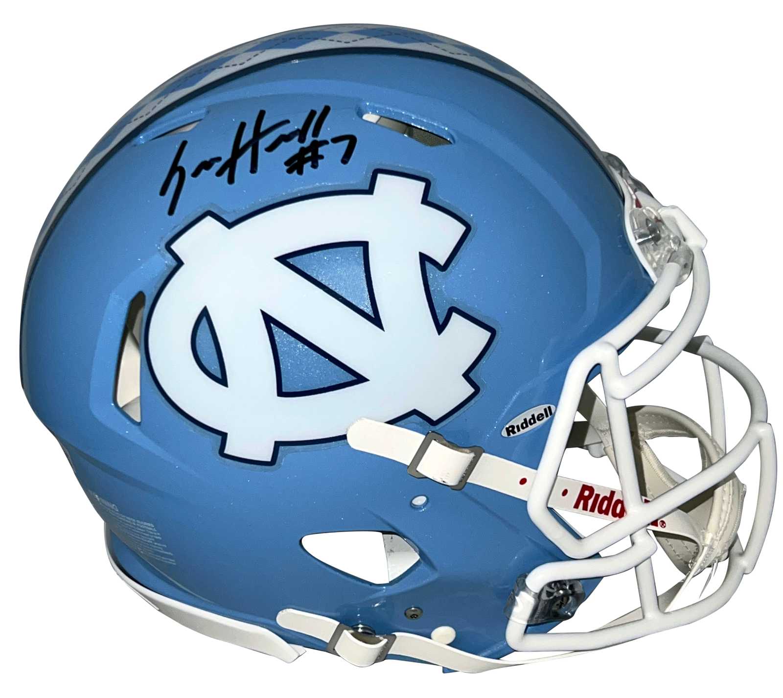 Sam Howell Autographed Signed North Carolina Tar Heels AUTHENTIC SPEED HELMET BECKETT 
