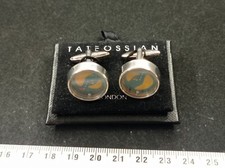Boutons De Manchette Tateossian London Avec Thermomètre - Acier Inoxydable, Neuf Dans Boîte, Fabriqué Au Royaume-Uni