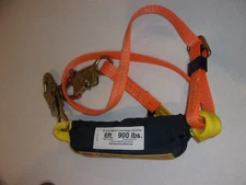 DBI-SALA E Z II 2 1240267  6' SINGLE -Leg Shock-Abs.Work Safety Lanyard