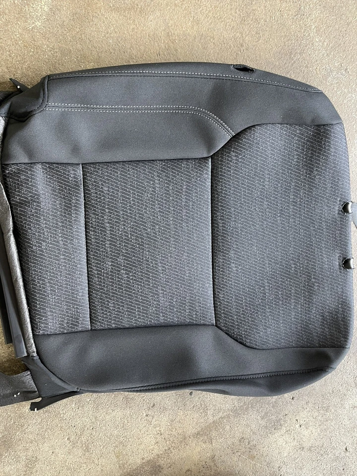 FACTORY OEM REPLACEMENT CLOTH SEAT COVERS BLACK 2022 FORD F150 SUPER CREW - Image 4 of 4