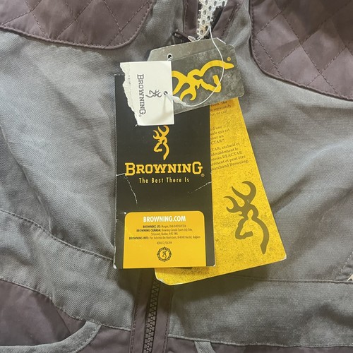 Browning Summit Mesh Shooting Vest Women’s Size Medium Purple Gray Right Handed - Picture 10 of 16