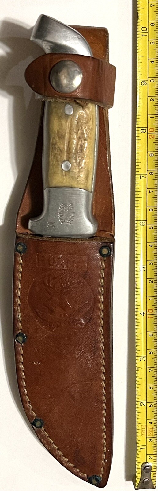Ruana Custom Handmade Knife With M Stamp 19621983 In Original sheath