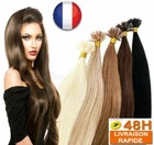 50/100/200 Extension Hair Installation Hot 100% Natural Remy Hair 49-60CM Utip