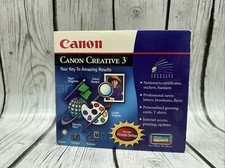 Canon Creative 3 Printer Setup Windows 95, 98, 3.1 Excellent