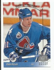 OWEN NOLAN 1993-94 UPPER DECK SP CARD NEAR MINT+ CONDITION