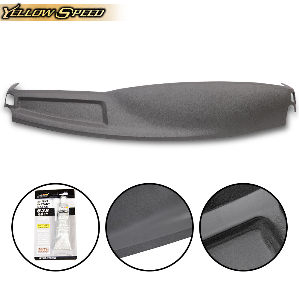 Fit For 2002-2005 Dodge Ram Truck 1500 2500 3500 Dashboard Cap Bezel Cover Gray