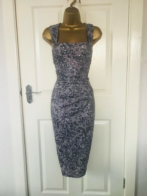 dorothy perkins silver dress