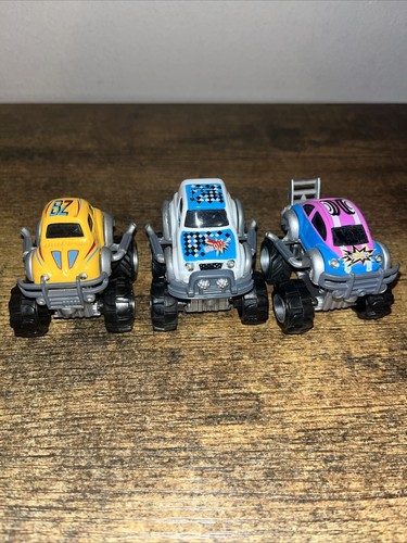Monster Metal Die Cast & plastic Lot of 6 different Trucks, VW's, Jeeps - Picture 3 of 3